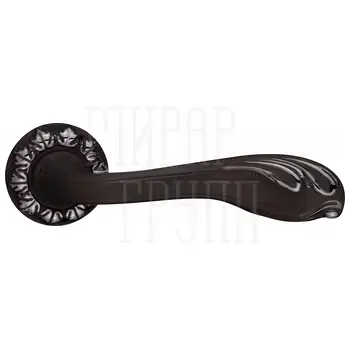 Дверные ручки Renz (Ренц) "Фабриано" INDH 64-10 на круглой розетке