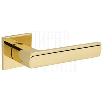 Дверная ручка на прямоугольной розетке Tupai 4161 5S Q (на тонком основании 5 мм)