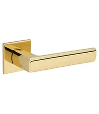 Дверная ручка на прямоугольной розетке Tupai 4161 5S Q (на тонком основании 5 мм)