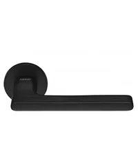 Дверная ручка на круглой розетке RUCETTI RAP 26 SLIM-R