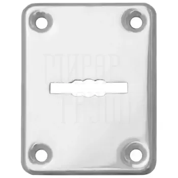 Декоративная Fuaro (Фуаро) накладка ESC082 на сувальдный замок (1шт) (нерж. сталь)