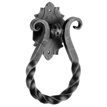 Дверная рчка-гонг(стучалка) кованая стальная Galbusera Art.634 BATTENTE