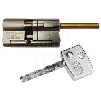 Цилиндровый механизм DOM Diamant ключ-длинный шток 64 mm (27+10+27)