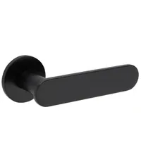 Дверная ручка на круглой розетке Tupai 4158 5S R ф/з (на тонком основании 5 мм)