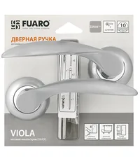 Дверные ручки-защелки на раздельном основании Fuaro (Фуаро) "VIOLA" RM (R.RM54.VIOLA)