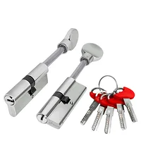 Цилиндровый механизм Fuaro (Фуаро) D-PRO5007Tang80 mm (45+10+25) со штоком