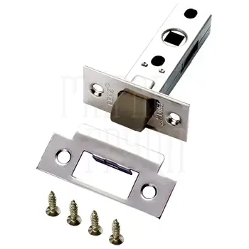 Защелка межкомнатная РЕНЦ INL 5-45 pl, пластиковый язычок