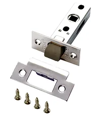 Защелка межкомнатная РЕНЦ INL 5-45 pl, пластиковый язычок