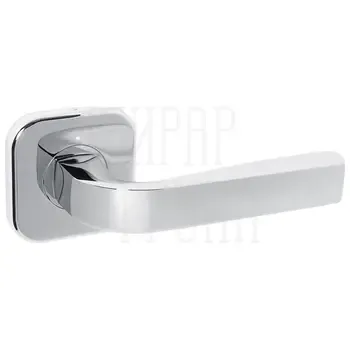 Дверная ручка на квадратной розетке Fuaro (Фуаро) "TOROID" XL