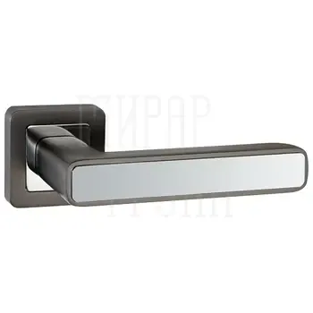 Дверная ручка Punto (Пунто) на квадратной розетке "MARS" QR