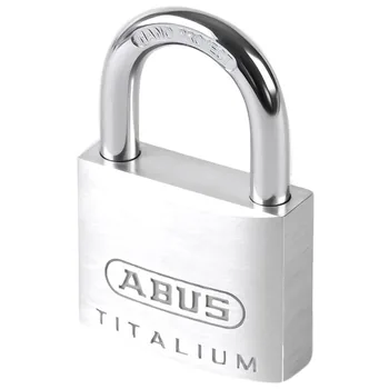 Навесной замок ABUS 727TI/60 B/PLCZHRUS (64TI) TITALIUM (дужка Ø8 мм)