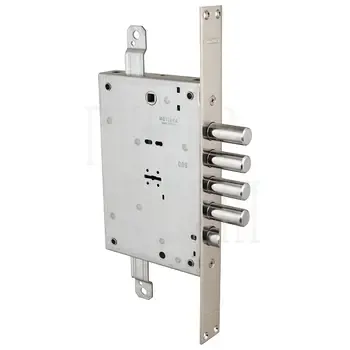 Замок врезной Mottura (Моттура) сувальдный с защёлкой 52.771