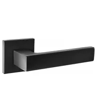 Дверные ручки Renz (Ренц) "Корсико" INDH 323-03 slim на квадратной розетке