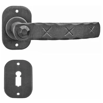 Дверная ручка кованая Galbusera ART. 23 "SEEFELD"