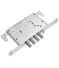 Замок Guardian (Гардиан) врезной сувальдный с защёлкой ЗВ 71.14 Т с тягами, 5 кл. /128:4136/