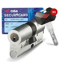 Цилиндр CISA серии RS5 ключ-шток 85 mm (50+10+25)