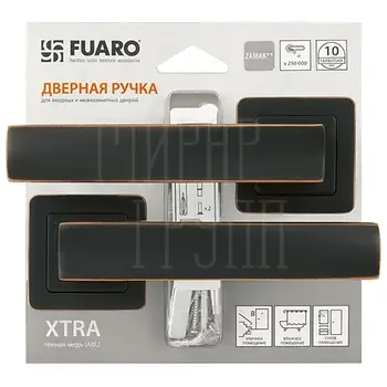 Дверные ручки-защелки на раздельном основании Fuaro (Фуаро) "XTRA" XM/HD