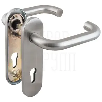 Ручка Fuaro (Фуаро) дверная FP.DH72.0433 304 (DH-0433 304) с пружиной (9x140)