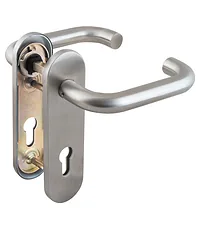 Ручка Fuaro (Фуаро) дверная FP.DH72.0433 304 (DH-0433 304) с пружиной (9x140)