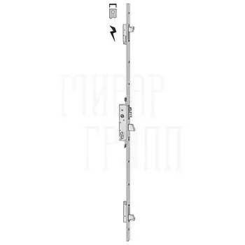 Замок врезной электромеханический CISA 16625.30.0