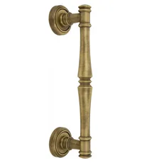 Ручка дверная скоба Extreza "PIERO" на круглых розетках R01