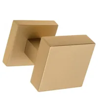 Ручка дверная кноб поворотная Fratelli Cattini "KUBA DS" 55x55