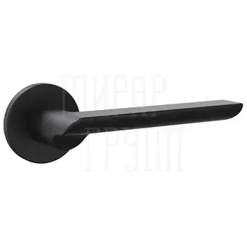 Дверная ручка Punto (Пунто) на круглой розетке "STEP"