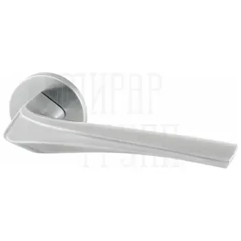 Дверная ручка Armadillo на круглой розетке "FLAME" URS