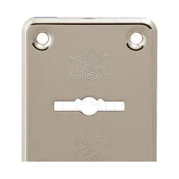 Накладка Cisa (Чиза) на сувальдный замок 06.082.00.12 (НИКЕЛЬ) (1 шт)