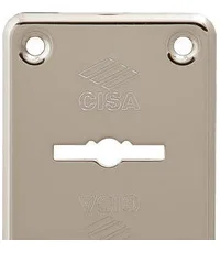 Накладка Cisa (Чиза) на сувальдный замок 06.082.00.12 (НИКЕЛЬ) (1 шт)