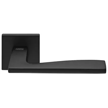 Дверная ручка на квадратной розетке RUCETTI RAP 28 SLIM-S