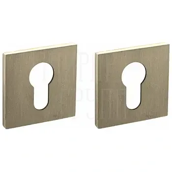 Накладки под цилиндр на тонкой квадратной розетке Tupai 4049 5S Q