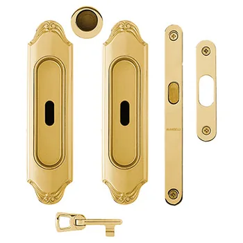 Ручка-купе для раздвижных дверей с механизмом MANDELLI 1028 TC/S