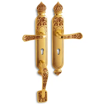 Нажимной гарнитур для входной двери парадный Salice Paolo "Aladin" 3225Y