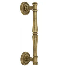 Ручка дверная скоба Extreza "PIERO" на круглых розетках R03