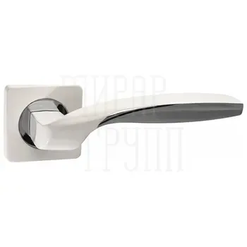 Дверные ручки Renz (Ренц) "Анцио" INDH 433-02 на квадратной розетке