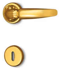 Дверная ручка на розетке Salice Paolo "Queen" 9005