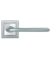 Дверная ручка на квадратной розетке RUCETTI RAP 25-S