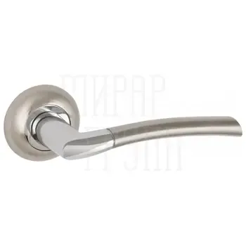 Дверные ручки Punto (Пунто) на круглой розетке "COMETA" ZR