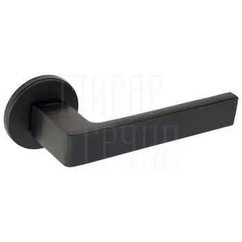 Дверная ручка Fratelli "BOOM" 7 FS на круглой розетке