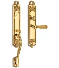 Нажимной гарнитур для входной двери парадный Salice Paolo "Memphis" 3200