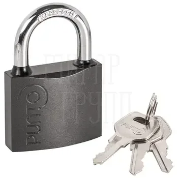 Замок Punto (Пунто) навесной PK-0132 3 key англ.ключ.