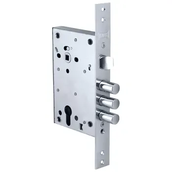 Корпус Kale kilit (Кале килит) врезного цилиндрового замка с защёлкой 442 w/b