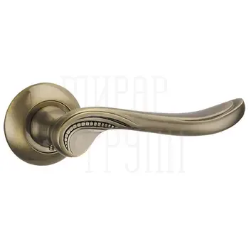 Дверная ручка Punto (Пунто) на круглой розетке "ARFA" TL