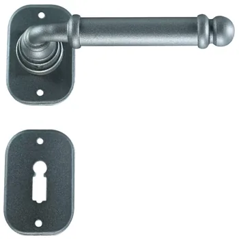 Дверная ручка кованая раздельная Galbusera ART. 2105 "LISBONA"