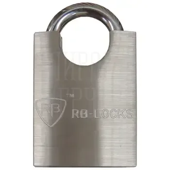 Замок навесной латунный серии Mars RavBariach KL550