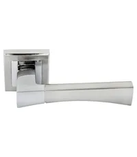 Дверная ручка на квадратной розетке RUCETTI RAP 12-S