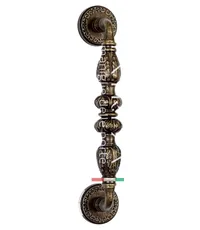 Ручка дверная скоба Extreza "Tesla" (Тесла) 300 мм (250 мм) на круглых розетках R06