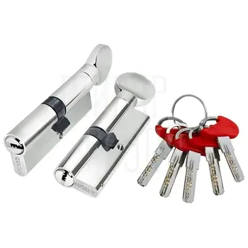 Цилиндровый механизм Fuaro (Фуаро) D-PRO5002-8Knob 80 mm (40+10+30) 5+1Key с верт. перекод.