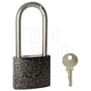 Замок Ajax (Аякс) навесной PD-0138-L (PD-01-38-L) 3 англ. кл.